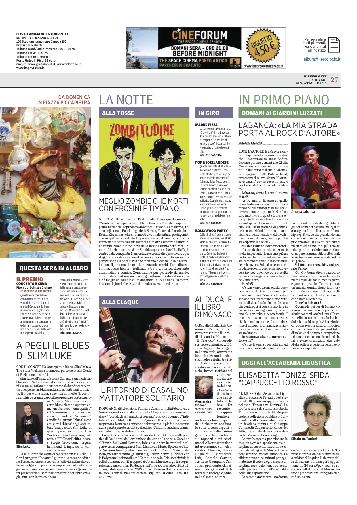 IL SECOLO XIX - 28 NOVEMBRE(2)